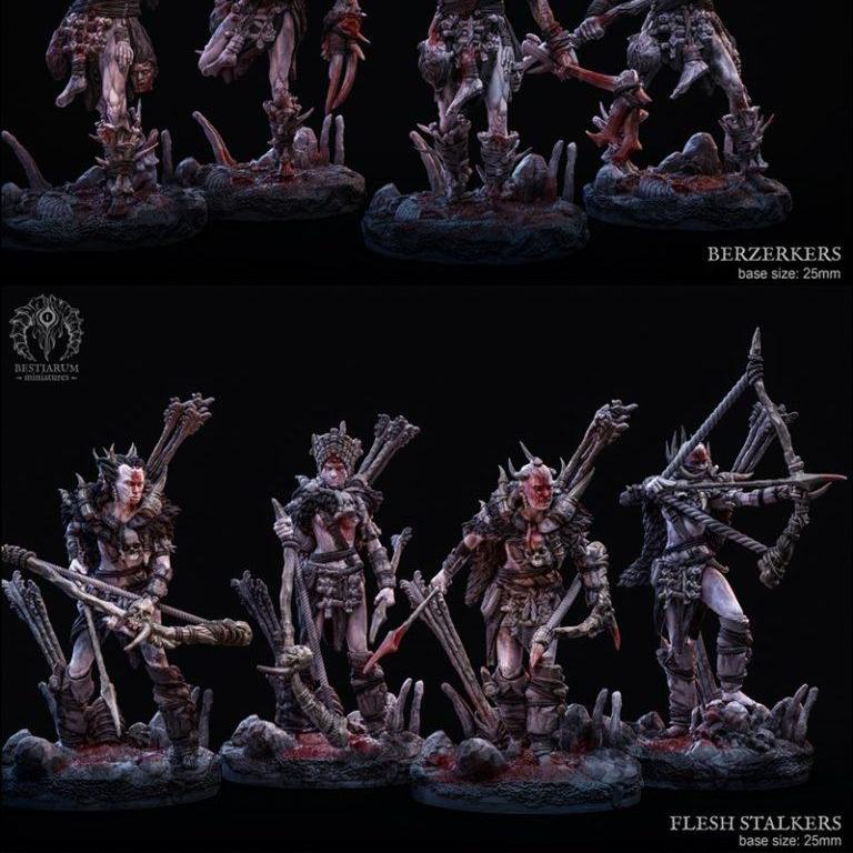 Bestiarum迷你模型——食人族系列第二部（2022年2月）|Bestiarum Miniatures – MAN EATERS Part 2 – February 2022