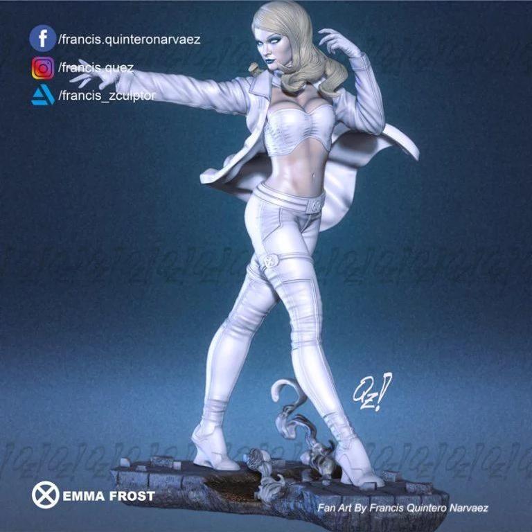 艾玛·弗罗斯特 3D打印模型|Emma Frost – Special Version