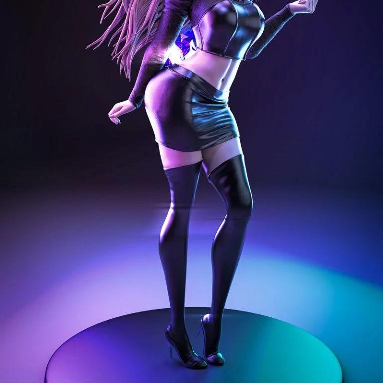 Ahri 3D打印模型|Ahri – The Baddest Fan Art