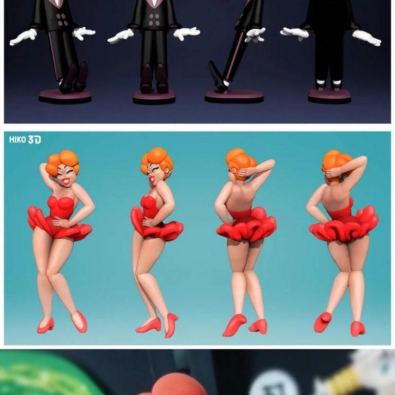 Red Hot and McWolf – Tex Avery – By AiR