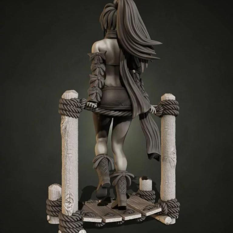 最终幻想中的Rikku 3D打印模型|Rikku from Final Fantasy