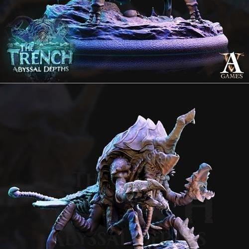 Archvillain Games《深海之渊》3D打印模型|Archvillain Games – The Trench – Abyssal Depth