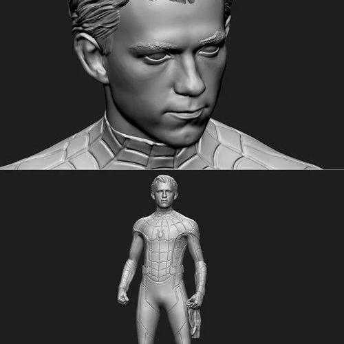 蜘蛛侠 Tom Holland 3D打印模型|Spider-Man Tom Holland