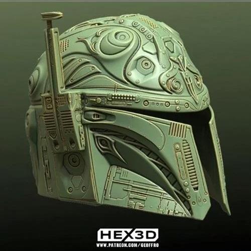 未来战纪：钢铁战神3D打印模型|Future Mando