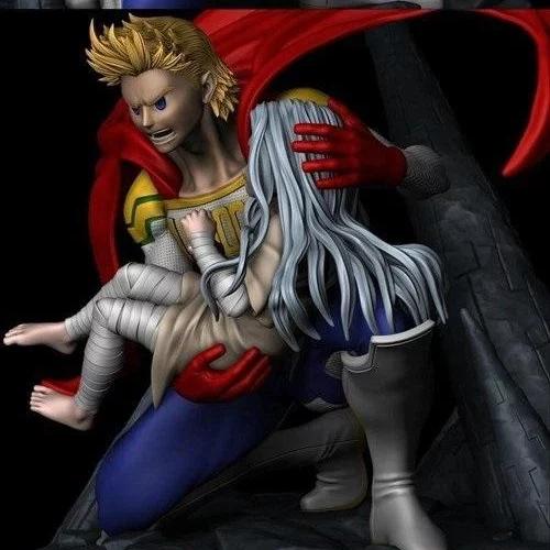我的英雄academia 乔尔与埃里 3D打印模型|Mirio y Eri – My Hero Academia