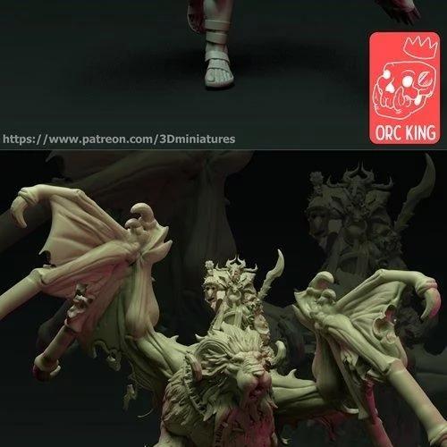 奥术王座：冰封之王3D打印模型|Orc King – January 2021