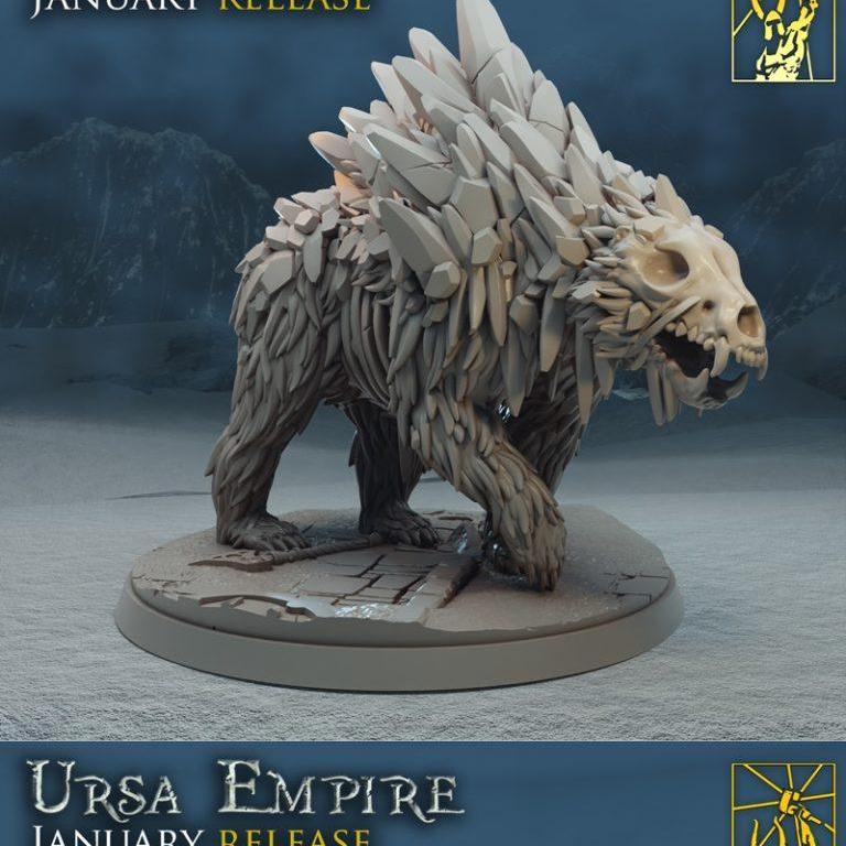 乌萨帝国 2022年发布 3D打印模型|Ursa Empire January 2022 Release