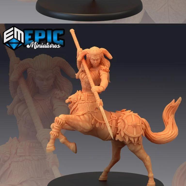 史诗迷你系列 - 精灵之韵 3D打印模型|Epic Minis – Elven Grace