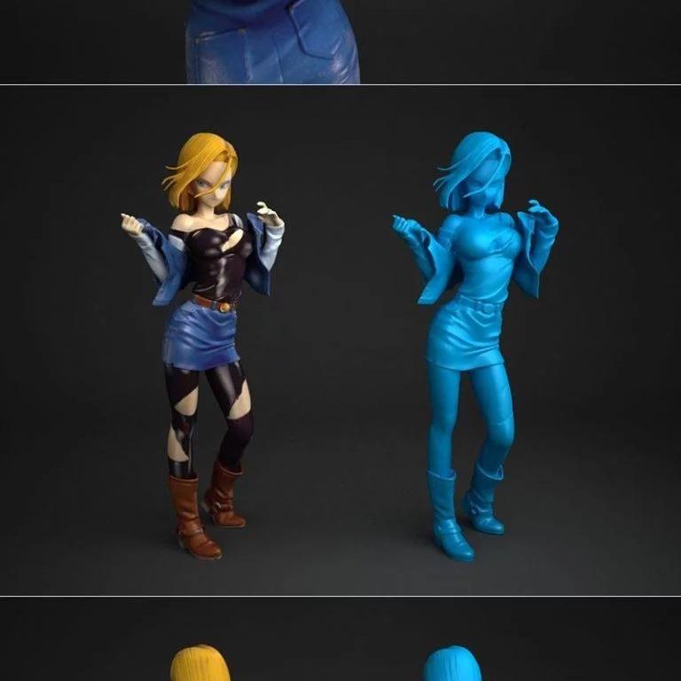 Android 18 3D打印模型|Android 18
