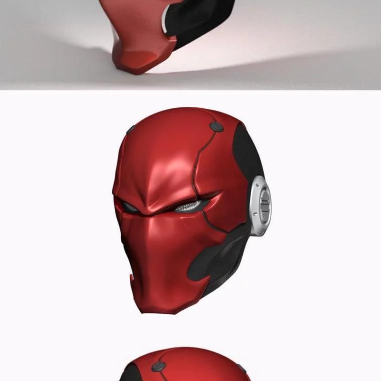 红影头盔3D打印模型|Red Ronin Helmet