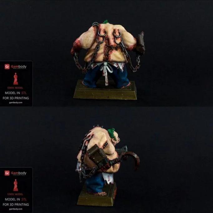 《恶魔之魂 3D打印模型：普德格防御战》|PUDGE Defense of Elder