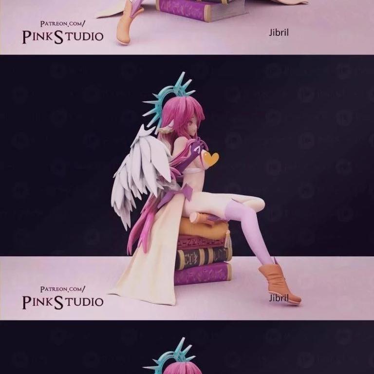 Jibril-动漫-角色3D打印模型|Jibril