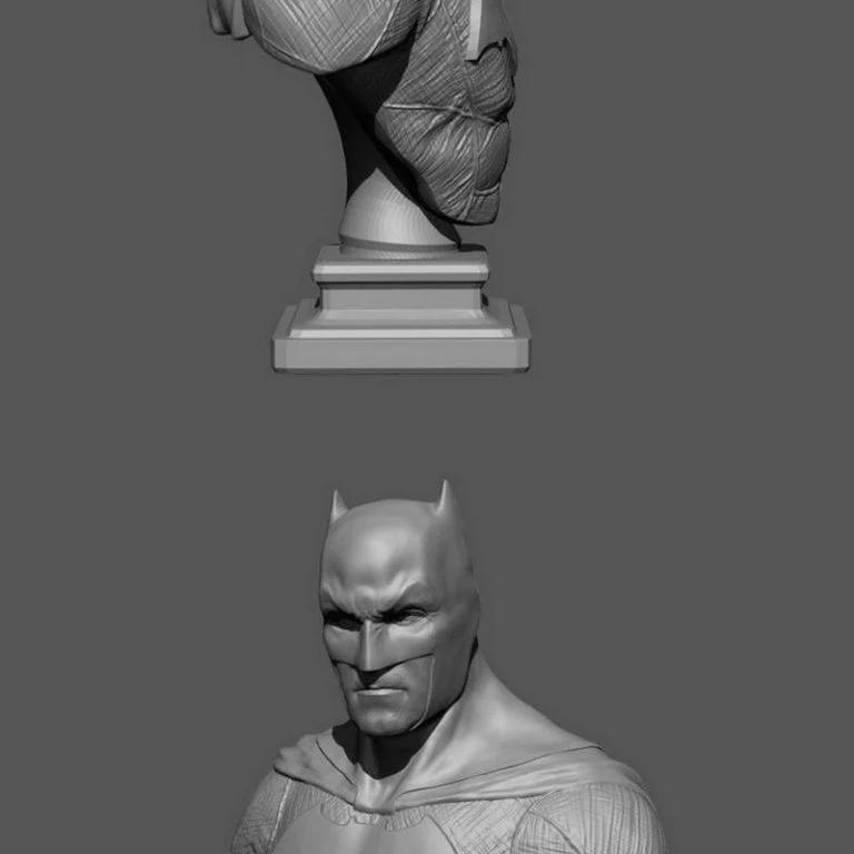 蝙蝠侠3D打印模型|Batman Bust