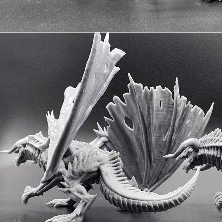 黑龙3D打印模型|Mini Monster Mayhem – Black Dragon