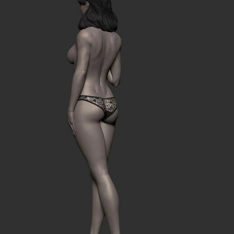 叶奈费尔 3D打印模型|Yennefer – The witcher NSFW