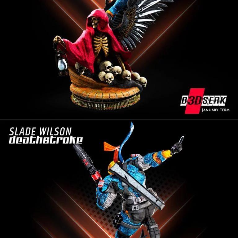 B3dserk Studios – 《死亡射手》3D打印模型|B3dserk Studios – Deathstroke