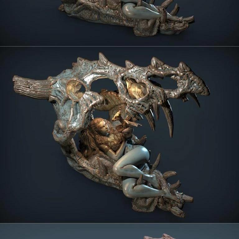 龙母：3D打印模型集粹|Mother Of Dragons