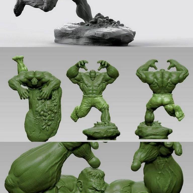 Hulk 3D打印模型|Hulk