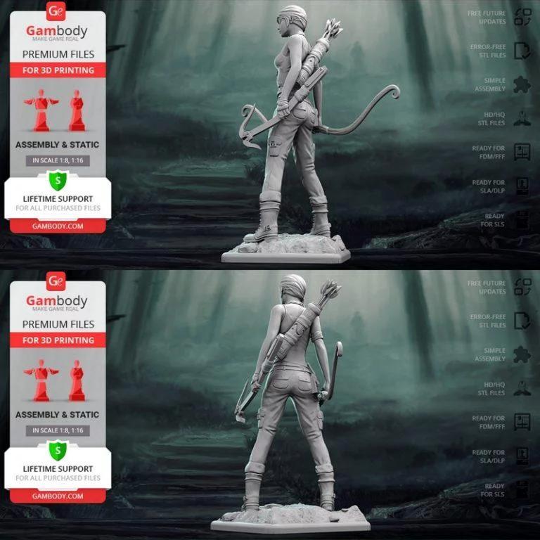 《托尼·斯塔克3D打印模型》|Lara Croft