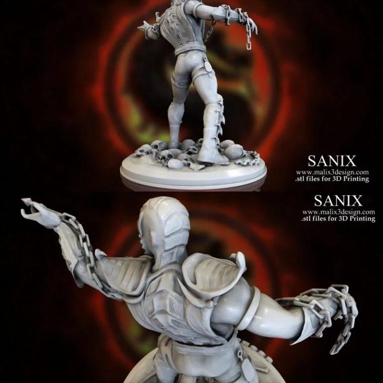 Mortal Kombat 斯科拉普 3D打印模型|Scorpion from Mortal Kombat