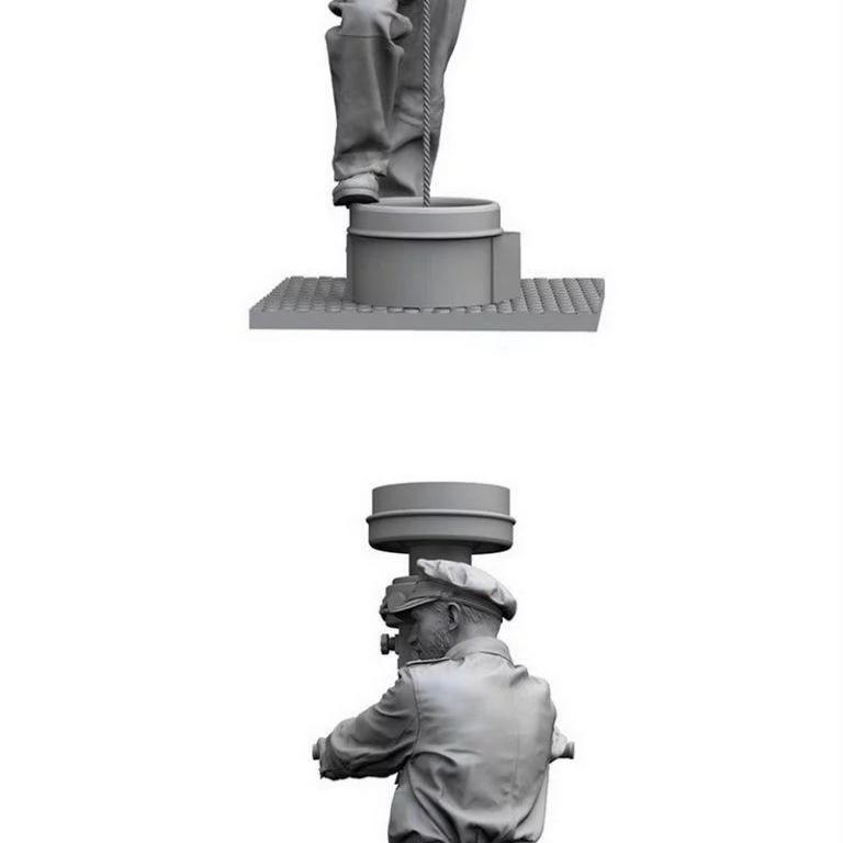 UBoot司令官 3D打印模型|U Boot Kommandant