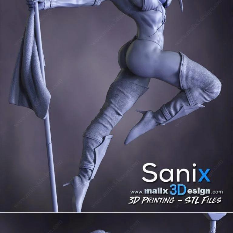 Mortal Kombat 米莉娜 3D打印模型|MORTAL KOMBAT – MILEENA