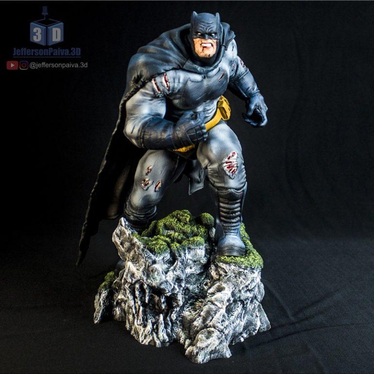 动漫电影《蝙蝠侠》中的蝙蝠侠3D打印模型|BATMAN