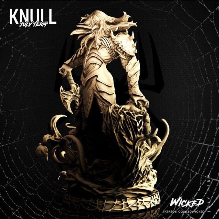 Wicked - Knull 3D打印模型|Wicked – Knull Statue