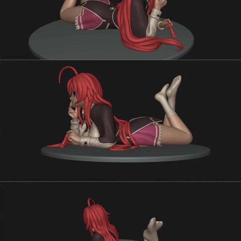 Rias 3D打印模型集：动漫角色精细还原|Rias