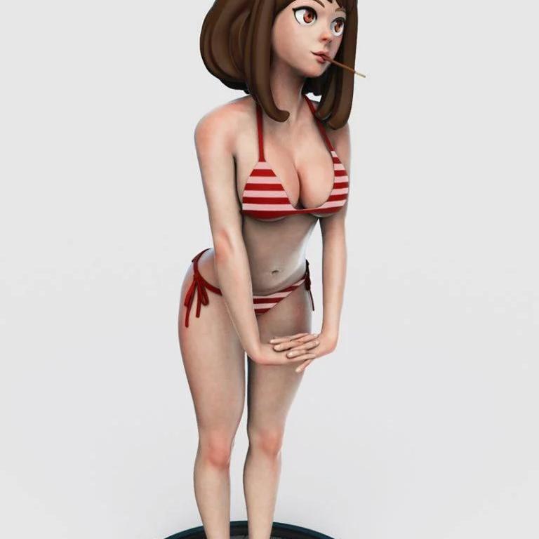 乌拉拉学园校服 3D打印模型|Uraraka School Dress