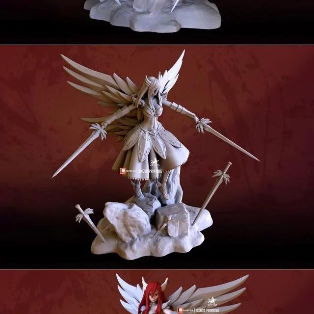埃兹拉·斯卡雷特 3D打印模型|Erza Scarlet – Standard