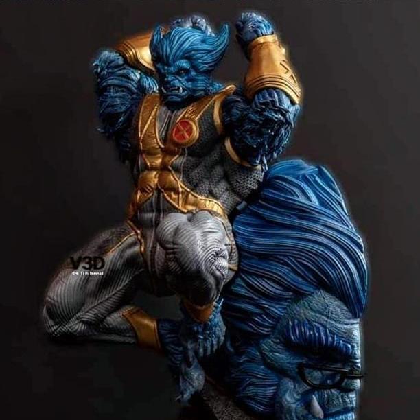 X战警粉丝艺术3D打印模型|Beast – Fan Art X-Men – 3D Print Model