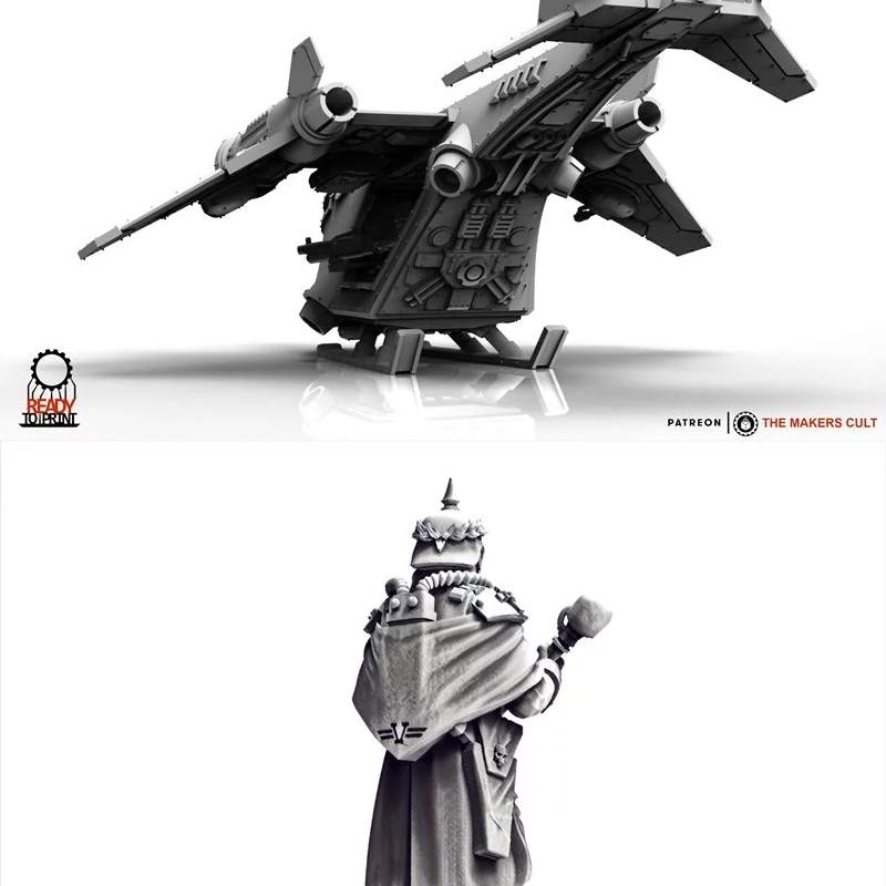 创客文化·2021年8月·3D打印模型：《造物者》角色设计集|The Makers Cult – August 2021 – 3D Print Model