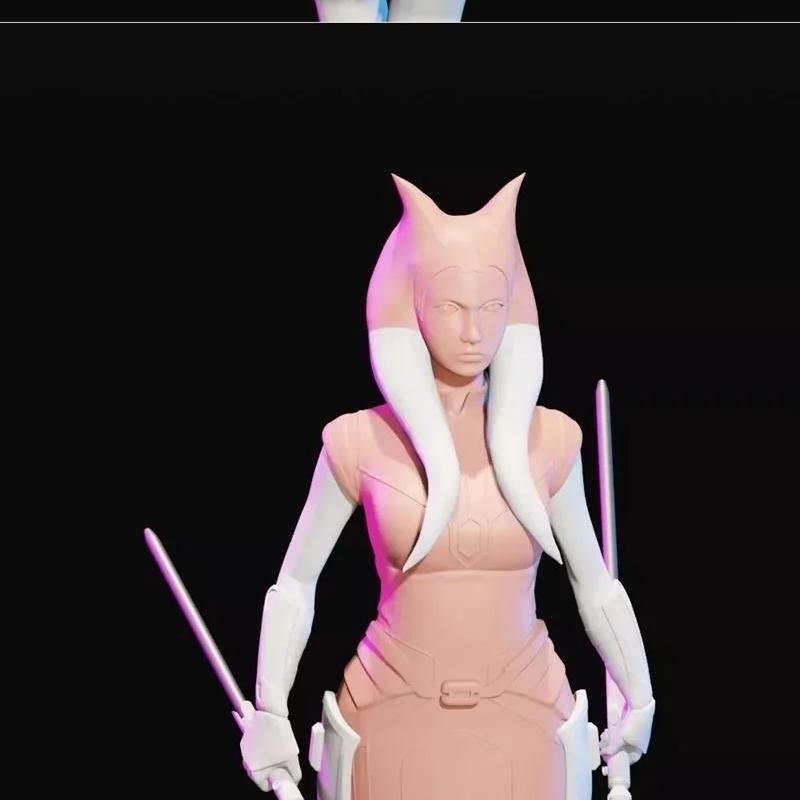 阿索卡·塔诺 3D打印模型|Ahsoka Tano – 3D Print Model