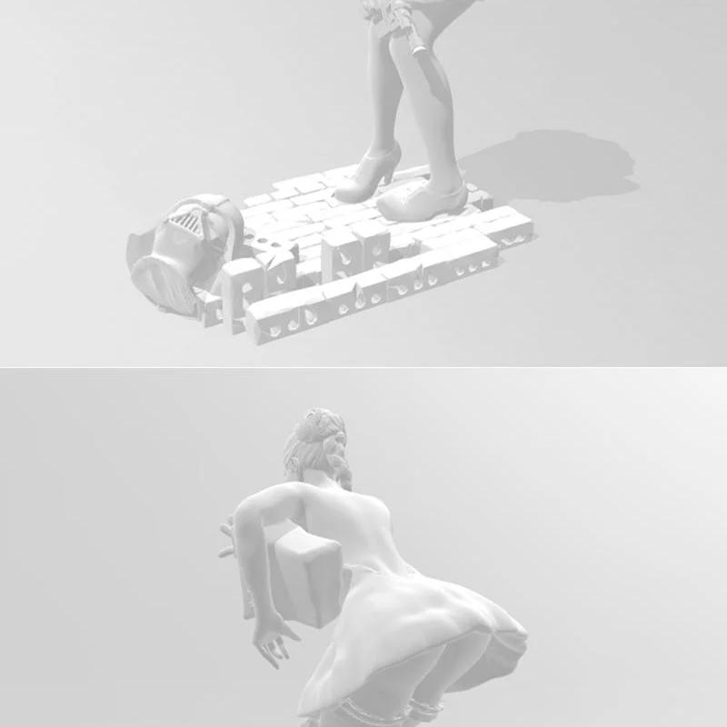 莱娅公主——购物场景——3D打印模型|Princess Leia – Do the Shopping – 3D Print Model