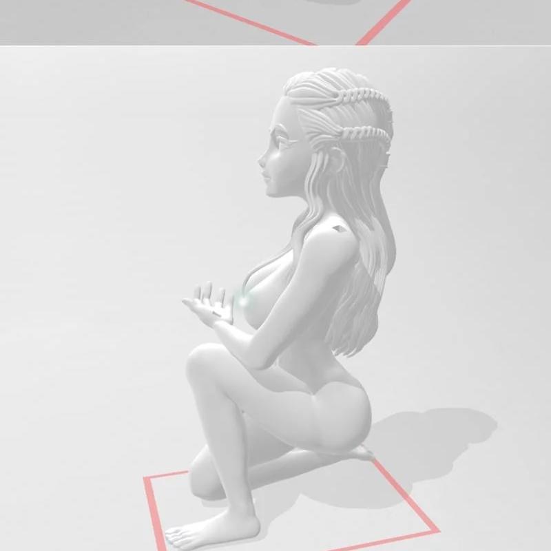 铁王座女主人——达enerys泰格瑞恩 3D打印模型|Daenerys Targaryen – 3D Print Model