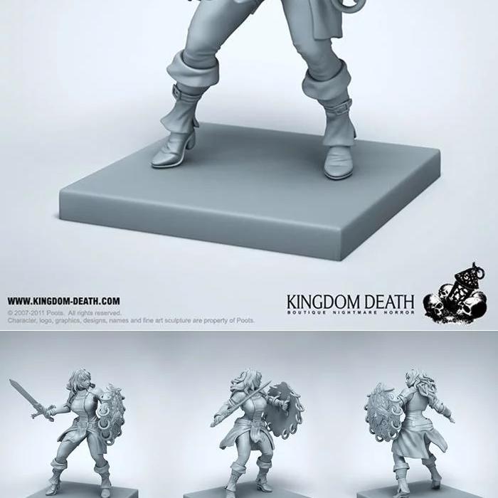 Aya 3D打印模型|Aya – Before The Wall – 3D Print Model