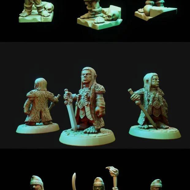 西弗利亚 Patreon 一金币 3D打印模型|One Gold Piece Westfalia Patreon January – 3D Print Model