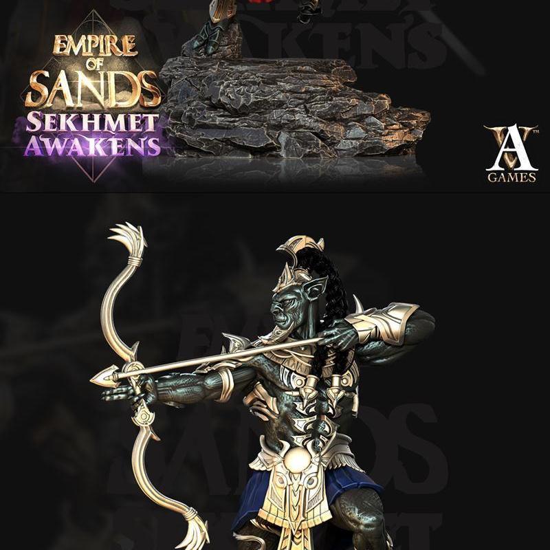 沙海帝国——3D打印模型|Empire of the Sands – 3D Print Model