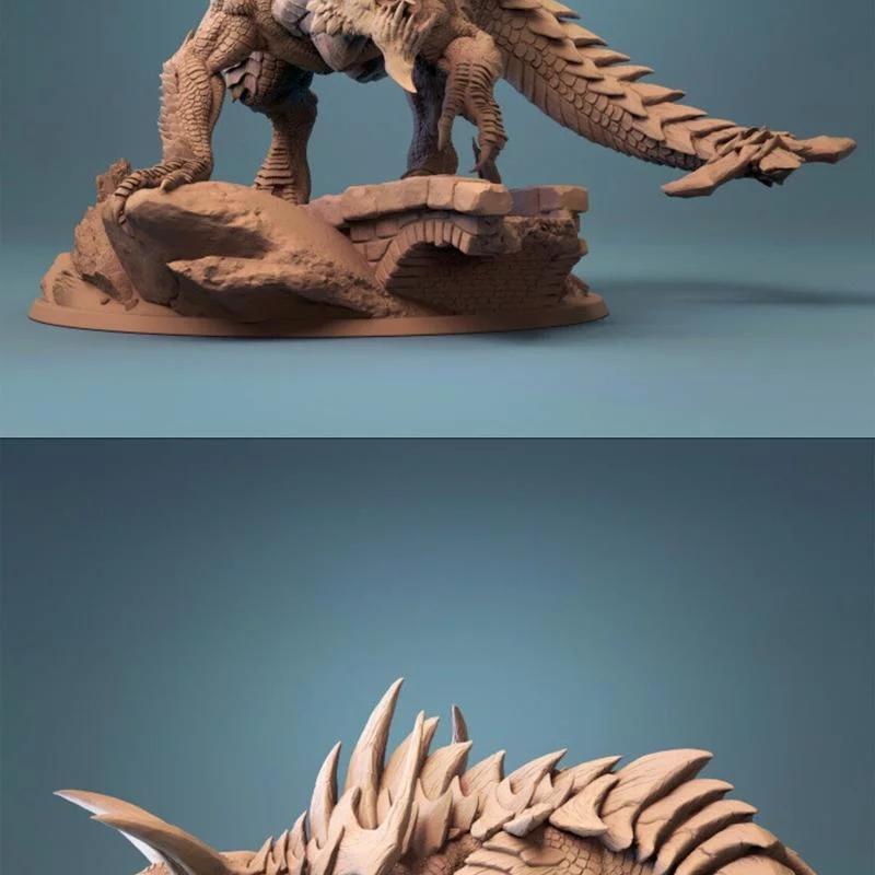 塔拉斯克 3D打印模型|Tarasque – 3D Print Model