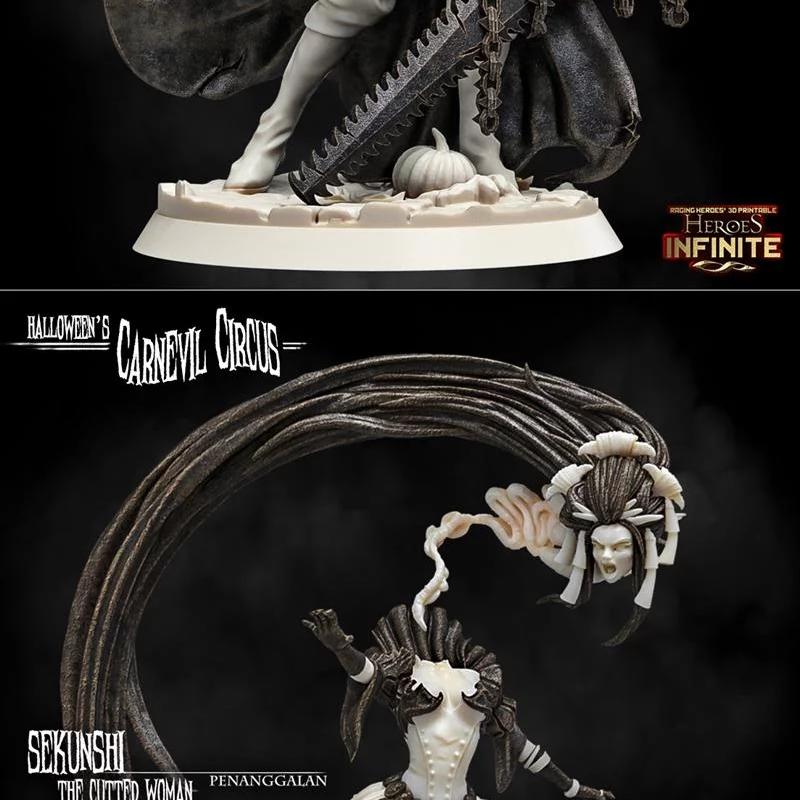 神奇的切割者与他的可爱助手们——3D打印模型|Marvelious The Cutter And His Lovely Assistants – 3D Print Model