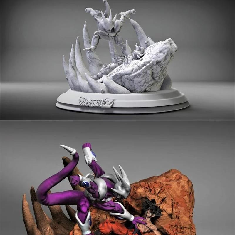 酷冷 vs 赛亚人——3D打印模型|Cooler Vs Goku – 3D Print Model