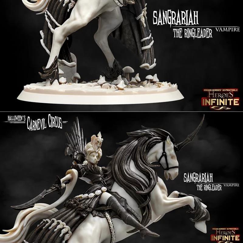 Sangrariah 3D打印模型：反派首领角色造型|Sangrariah The Ringleader – 3D Print Model