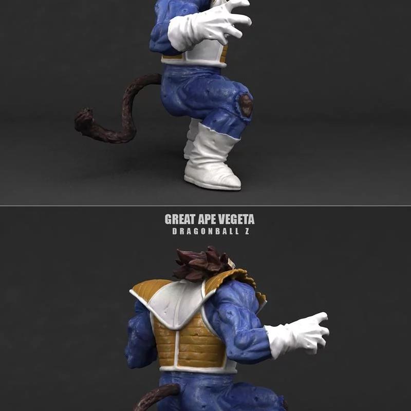 绝世战神Vegeta 3D打印模型|Great Ape – Vegeta – 3D Print Model