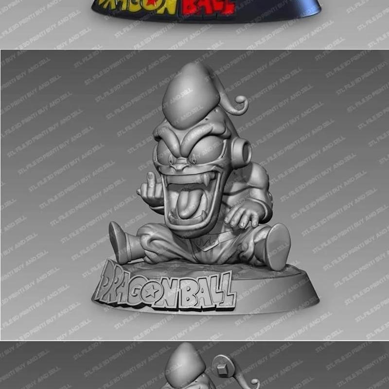 魔人布欧 3D打印模型|Majin Boo – 3D Print Model