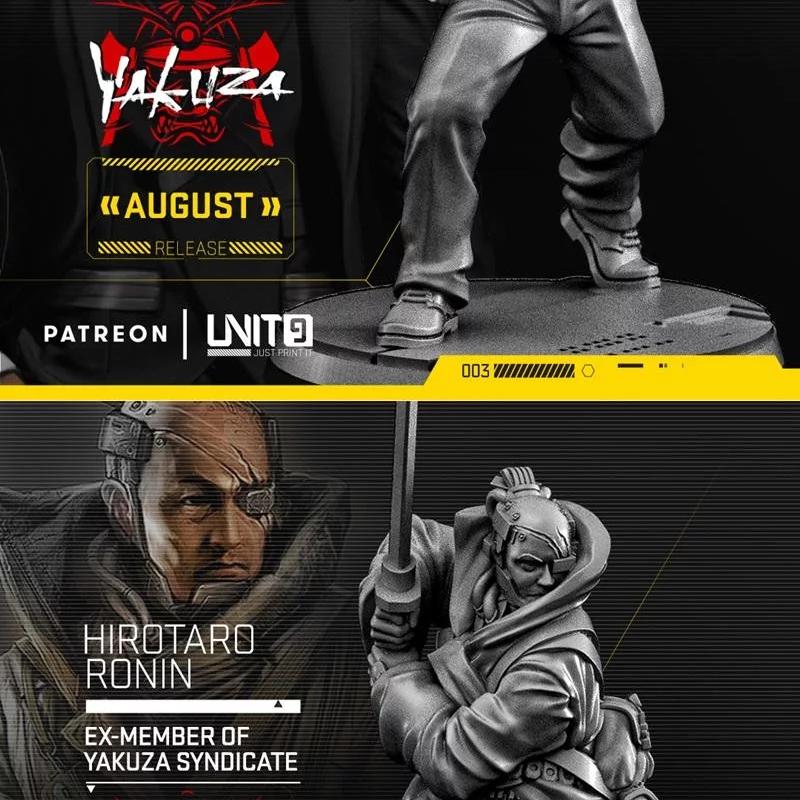 8月作品：3D打印动漫角色模型|Unit 9 – August – 3D Print Model