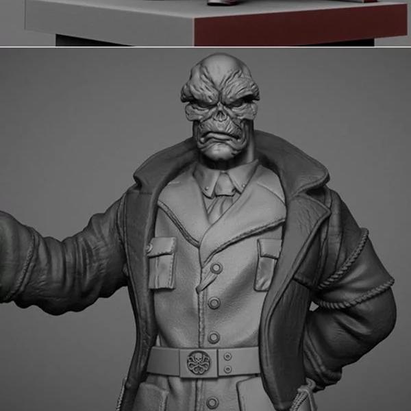 Red Skull – 3D Print Model