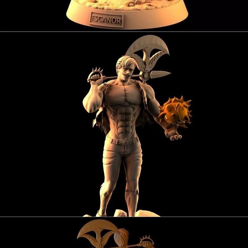 Escanor 3D打印模型|Escanor – 3D Print Model