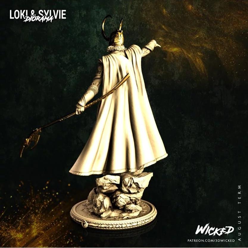 洛基 3D打印模型|Loki – 3D Print Model