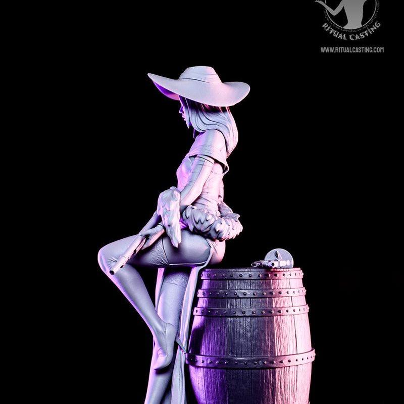 Eva 3D打印模型|Eva – Madame Whiskey – 3D Print Model